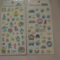 トイ・ストーリー　モンスターズインク　シール