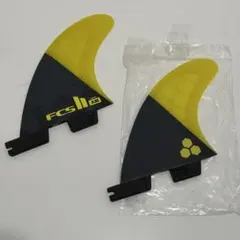新品 正規 フィン FCSII AM クアッド リア L エル イエロー B品のサムネイル