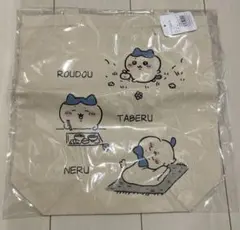 ちいかわ　ハチワレ　トートバッグ　トーキングヘッズ