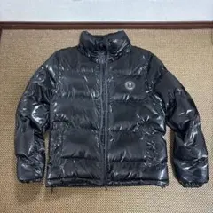 TRAPSTARブラックダウンジャケット XS