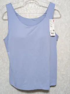 タグ付き☆UNIQLO エアリズム ブラタンクトップ4XL ブルー
