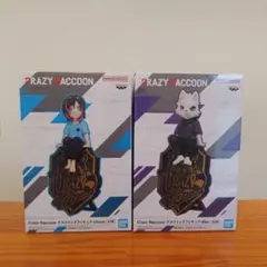 Crazy Raccoon Uruca & Ras Aカラーフィギュア2点セット