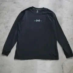 UNDER ARMOUR ロングスリーブTシャツ メンズ ブラック Lサイズ