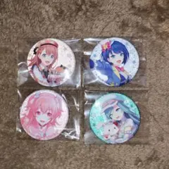 し*く様 プロセカ　モモジャン　サンリオコラボ　グリッター缶バッジ　まとめ売り