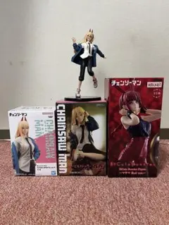 チェンソーマンプライズフィギュア 3点まとめ売り チェンソーマン プライズフィギュアまとめ売り 3点セット - メルカリ