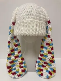 ニット帽ハンドメイドビーニーみみ