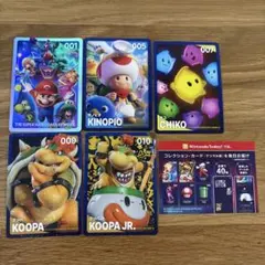 ザ・スーパーマリオブラザーズ・ムービー コレクションカード 5枚セット