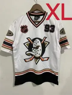 再入荷！レトロな☆公式NHLアナハイム・ダックス☆ホッケージャージ