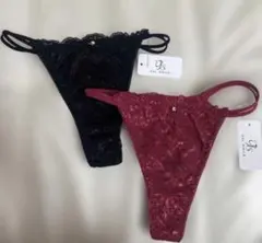 レース Tバック 2色セット Mサイズ