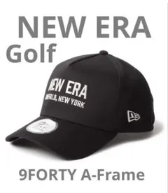 NEW ERA ニューエラ ゴルフキャップ 9FORTY A-Frame 黒