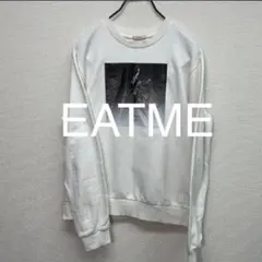 EATME トレーナー フリーサイズ ホワイト バレエフォトプリント 長袖のサムネイル