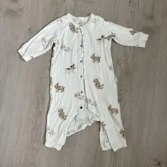 gelato pique 犬プリントロンパース 79-80cm