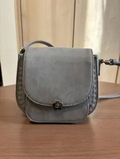 MARY QUANTショルダーバッグ グレー