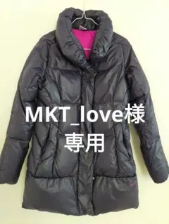 ナイキ　NIKE　レディースダウンコート　ロゴ刺繍入り　ミドル丈防寒着　サイズＬ