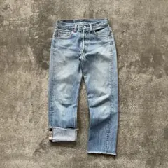 一点物 90s USA製 リーバイス 501XX カットオフデニム ヘムデザイン