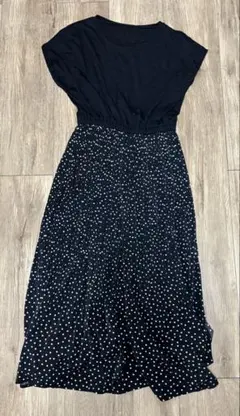 ROPÉ PICNIC ドット柄ノースリーブワンピース 38