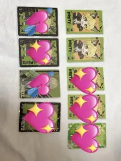 AMPTAKxCOLORS ぷりっつメタルカード・チェキ風カード