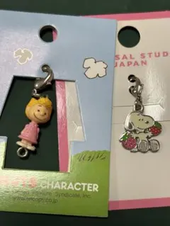 スヌーピーとサリーのチャームセット