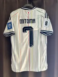 W杯 サッカー日本代表 アウェイ ユニフォーム 堂安律 L - メルカリ