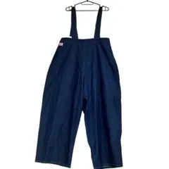 【新品・未使用】JaVaデニムサロペット Lサイズゆったりオールシーズン可能のサムネイル