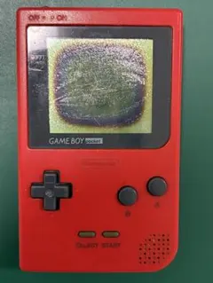 【ジャンク】　任天堂　ニンテンドー　ゲームボーイポケット　レッド