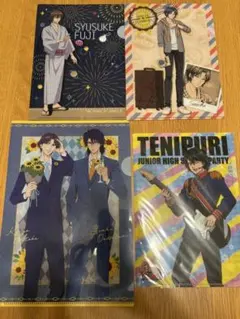 テニスの王子様　新テニスの王子様　テニプリ　新テニ　ミニクリアファイル4点セット