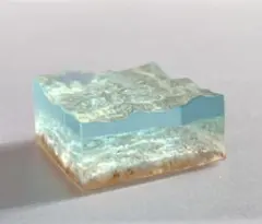 【 海のかけら No.3071 】エポキシレジン オーシャンアート レジンアート