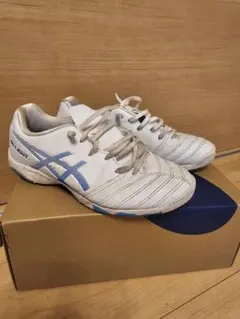 ASICS DS LIGHT サッカーシューズ ホワイト/ブルー