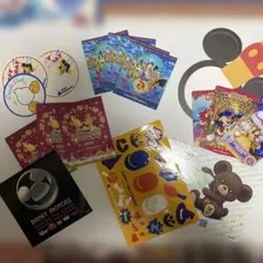 ディズニーステッカーとカード