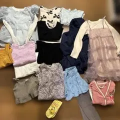 女の子　服　まとめ売り　130 プティマイン　アプレレクール　H&Mなど
