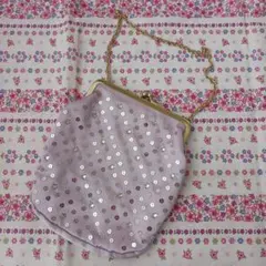 23区 　スパンコール　パーティバッグ