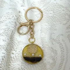 チャーム ハンドメイド レジン アンティーク調