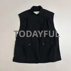 TODAYFUL(トゥデイフル)Nylon Pocket Vest ベスト 黒 - メルカリ
