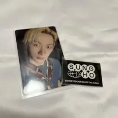 BOYNEXTDOOR EP The Action ソンホトレカ ステッカー