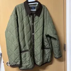 コーデュロイパイピングキルティングジャケット