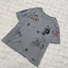 Polo Ralph Lauren Tシャツ グレー ポロベア XL 半袖
