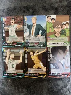 ハイキュー!! バボカ!! カード 6枚セット