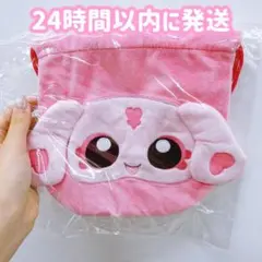 ③新品未使用 ふたりはプリキュア Max Heart キャラ巾着 ミップル 平成