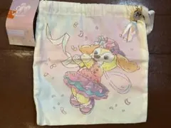 香港ディズニー　巾着　クッキーアン オルメル　ステラルー