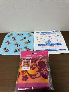 東京ディズニーリゾート　ミニタオル　ミニーちゃん　ハンカチ2種のおまけ付き！