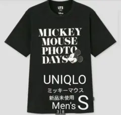 最終値下げ【希少】ユニクロ　ミッキーマウス　Tシャツ　メンズS　新品未使用