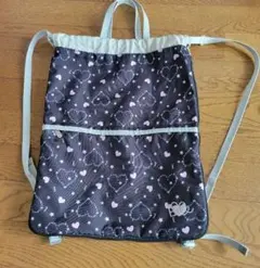 ELLE　ハートと星のデザイン ナップザックのサムネイル