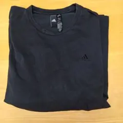 adidas ブラック 長袖カットソー AM