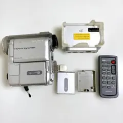 SHARP VL-FD1 ビデオカメラ カードプリントベースセット（動作未確認