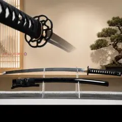 本格居合刀 化妆研 銀海龍打刀 模造刀 全長103cm 真魚皮柄 純銅鎏銀 