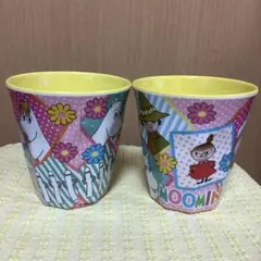 ムーミン　メラミンコップ　2個セット