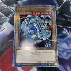 遊戯王 青眼の白龍 25th 地球 絵違い ブルーアイズホワイトドラゴン