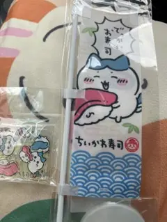 ハチワレ　レイアーアクリルスタンド　お寿司屋さんみたいなのぼり