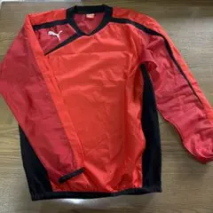 PUMA ピステ・ウィンドブレーカー レッド・ブラック