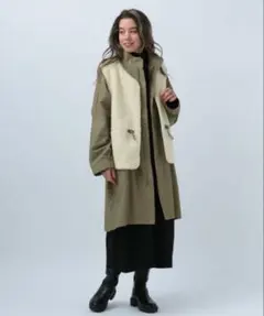 ベイフロー bayflow カーキ モッズコート⭐︎新品未使用⭐︎